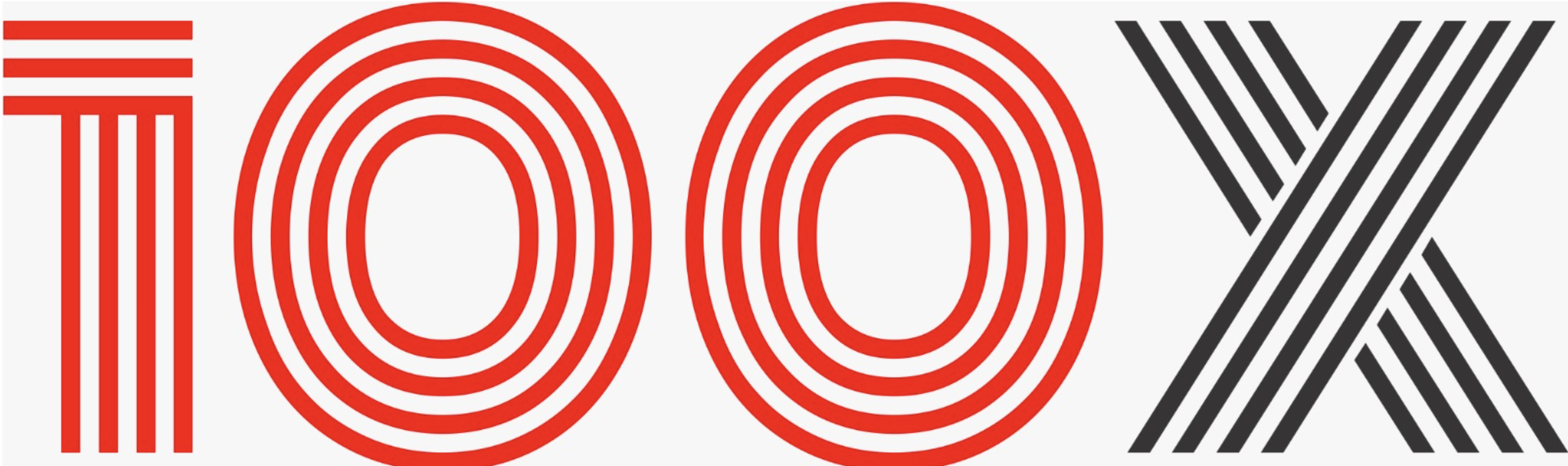 100X Logo